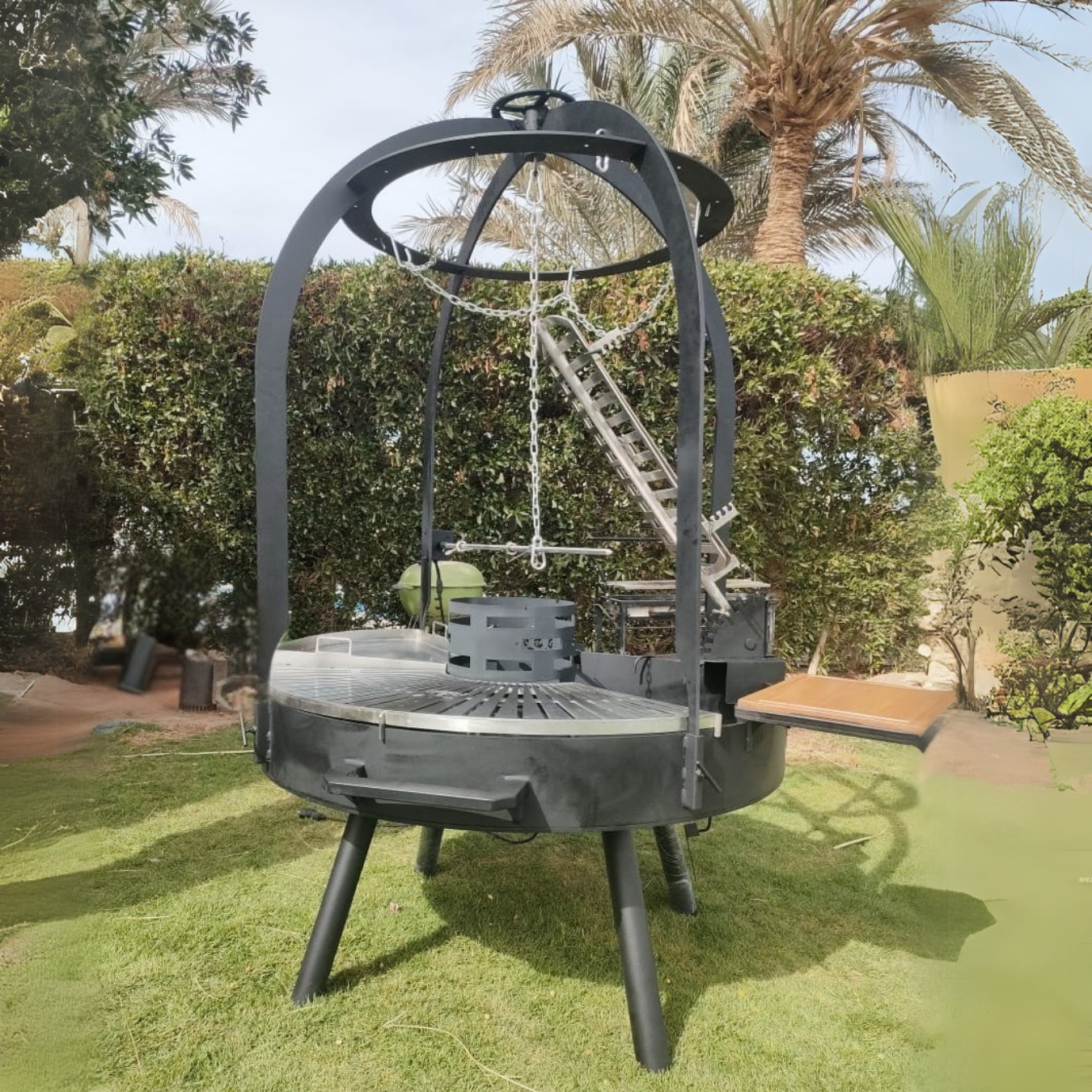Big Belly Monster Grill - Argentinian Style Outdoor Charcoal Grill