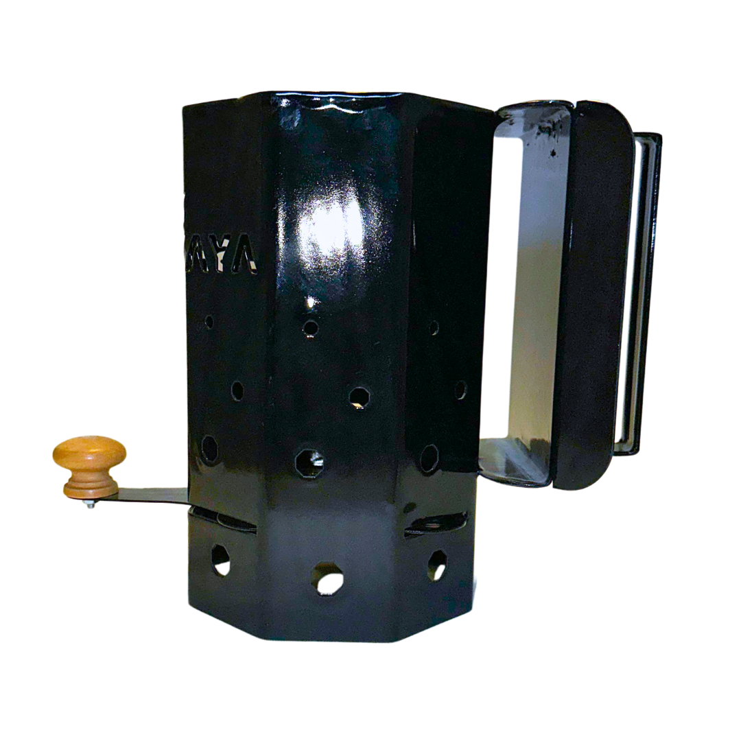 Charcoal Starter With Easy Release Enamel Coated - Small