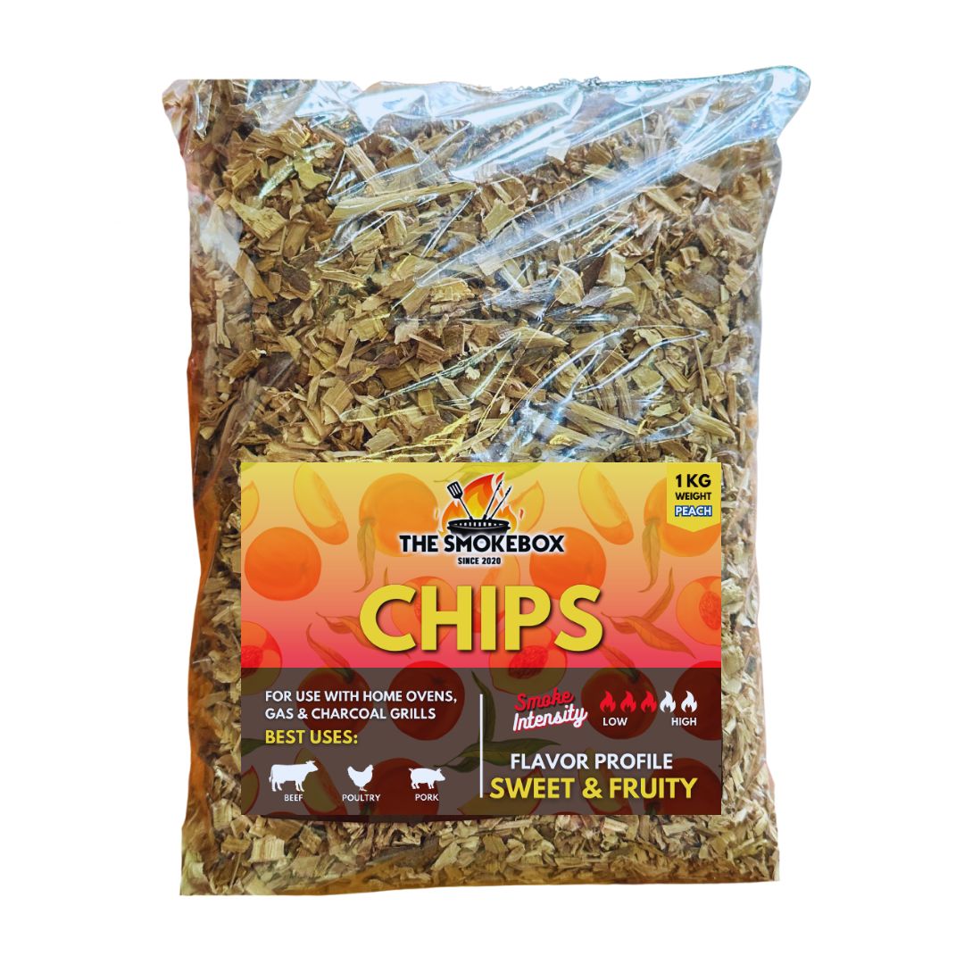 Smoker Wood Peach Wood Chips Peach Wood Chips For BBQ And Smoking