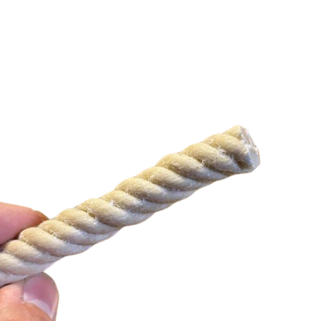 Eco-Friendly Cotton Fire Starter Stick ~ 8 Minute burn time (up to 50 Fires)