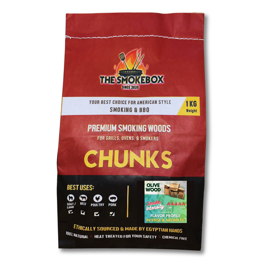 Olive Chunks for BBQ and Smoking