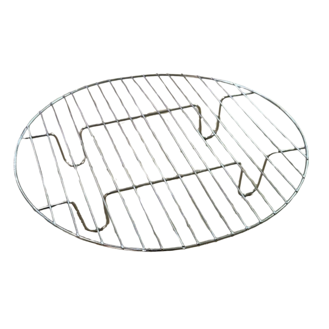 Stainless Steel Cooling Rack for Fried Foods - Circular Large Size