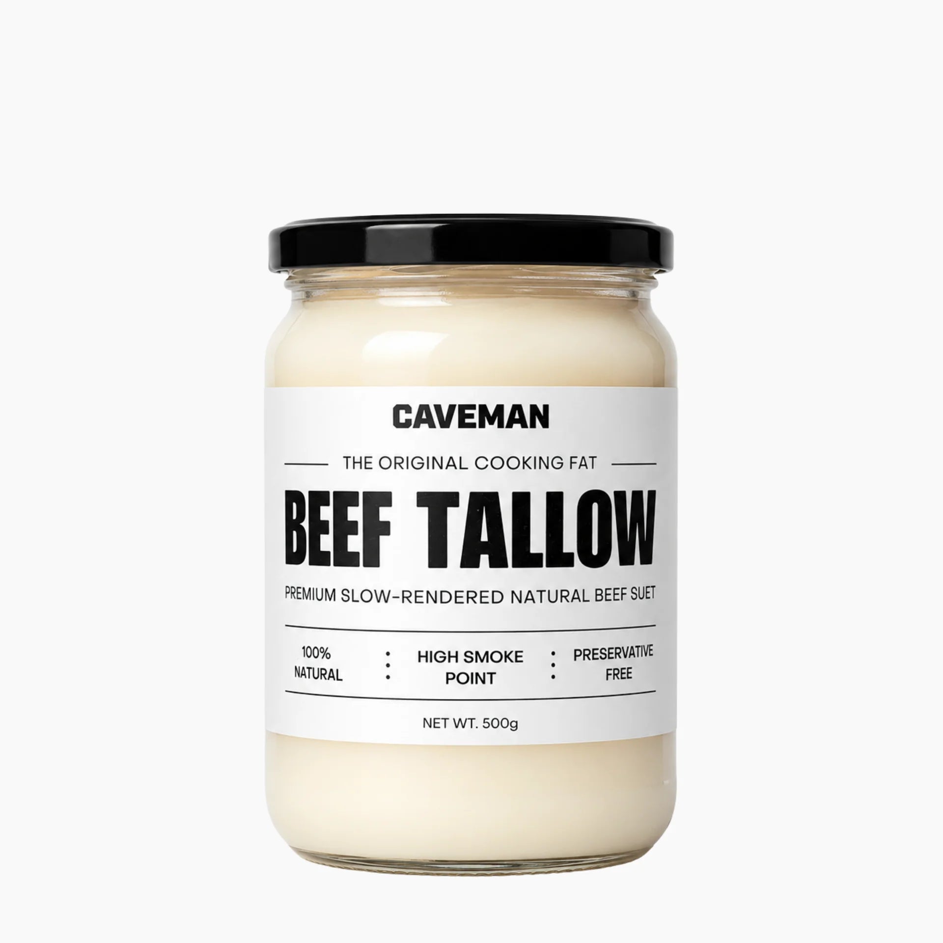 Beef Tallow for Cooking and Searing 500 grams