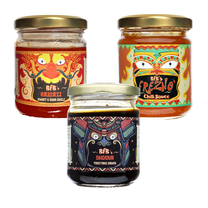 BFB Full Set - Premium Sauces (3 Flavors)