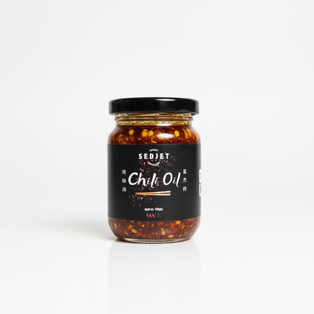 Chili Oil with Flakes 120g