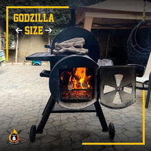 Load image into Gallery viewer, Godzilla Smoker - Offset Direct Flow Smoker
