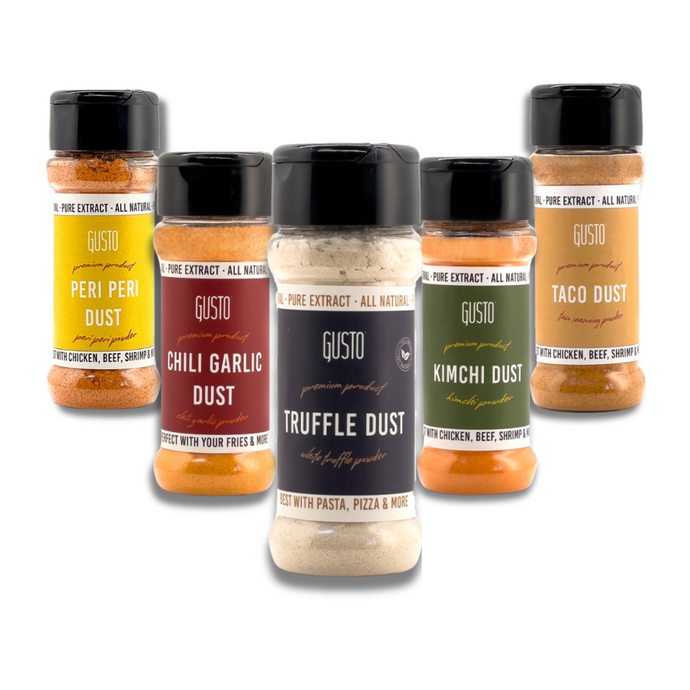 Gusto Dust Full Seasoning Set (5 Flavors)