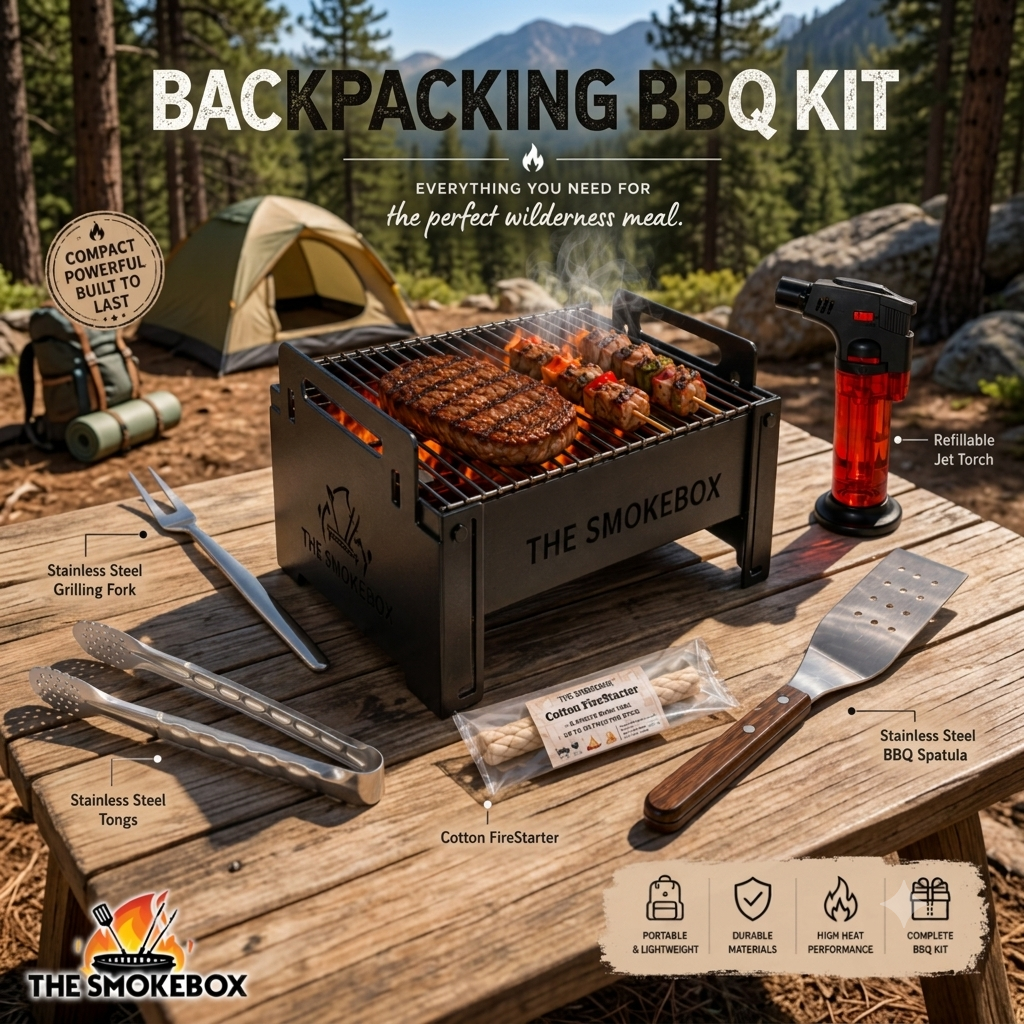 GrillMaster BBQ Kit - Hiking Essentials