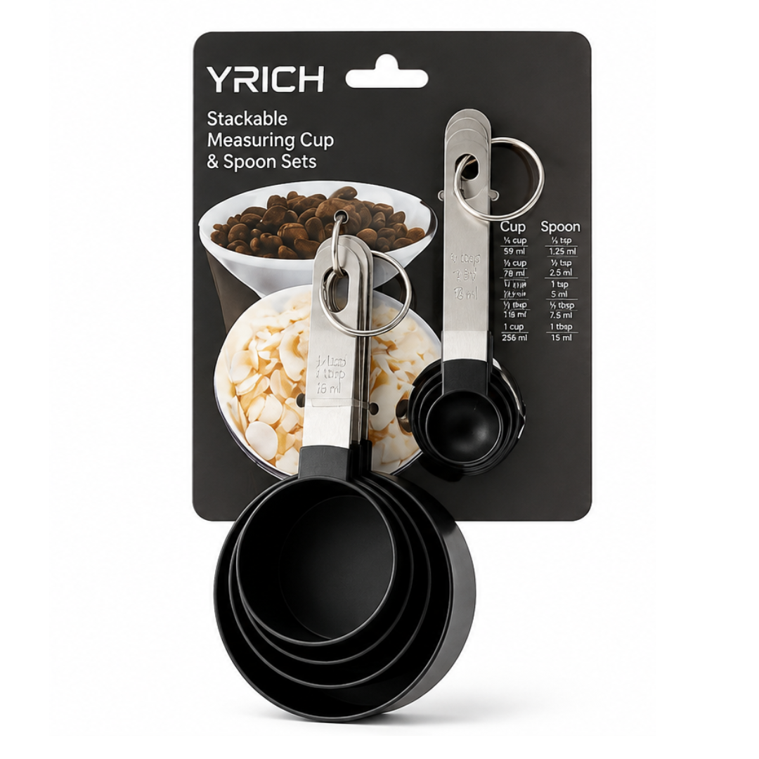 Measuring Cups + Measuring Spoons for Ingredients