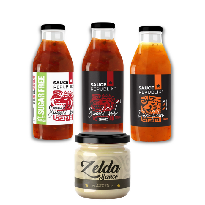 Sauce Republik Full Set (Mild Heat 4 Flavors)