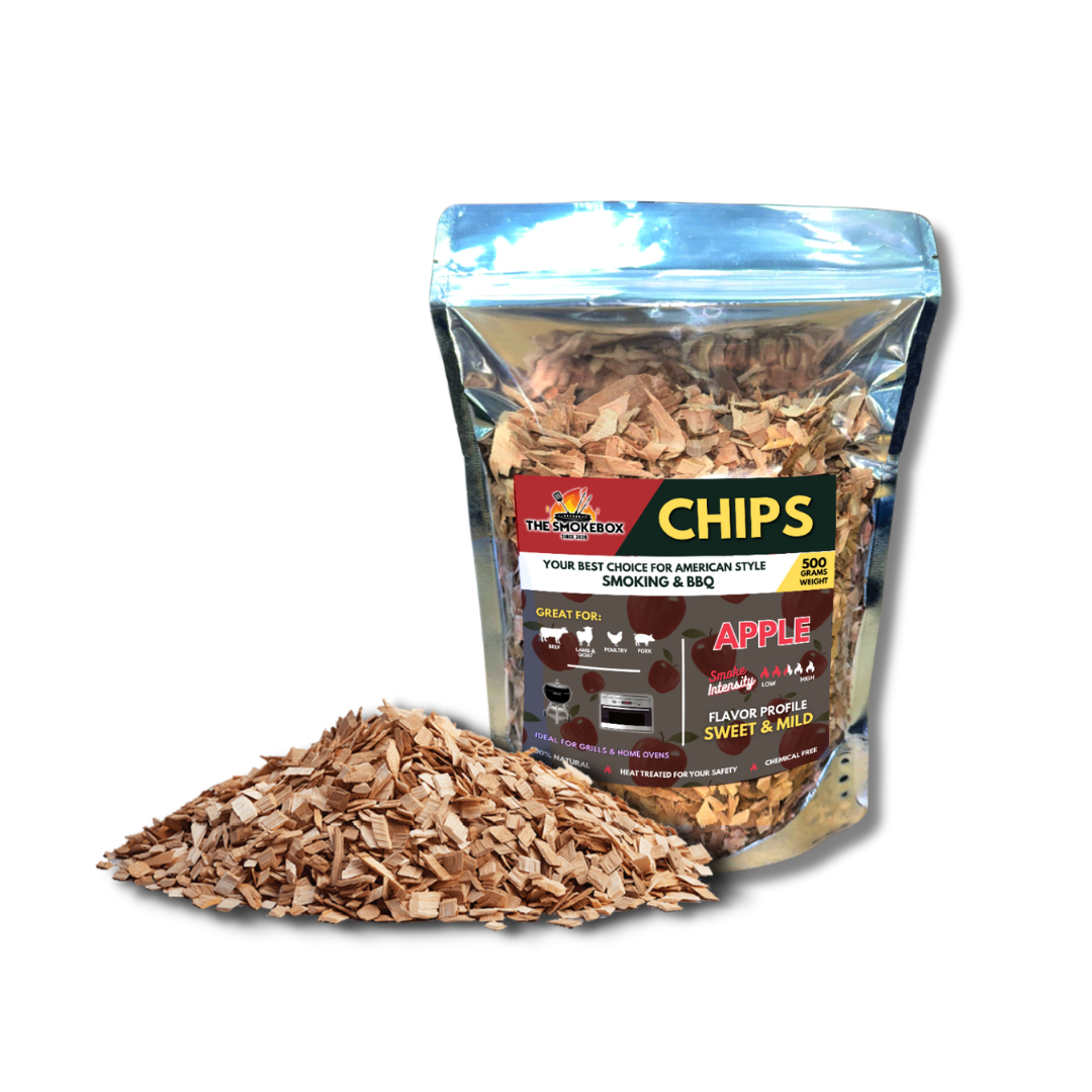 Apple Wood Chips for BBQ and Smoking 500g