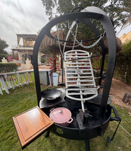 Load image into Gallery viewer, Big Belly Monster Grill - Argentinian Style Outdoor Charcoal Grill
