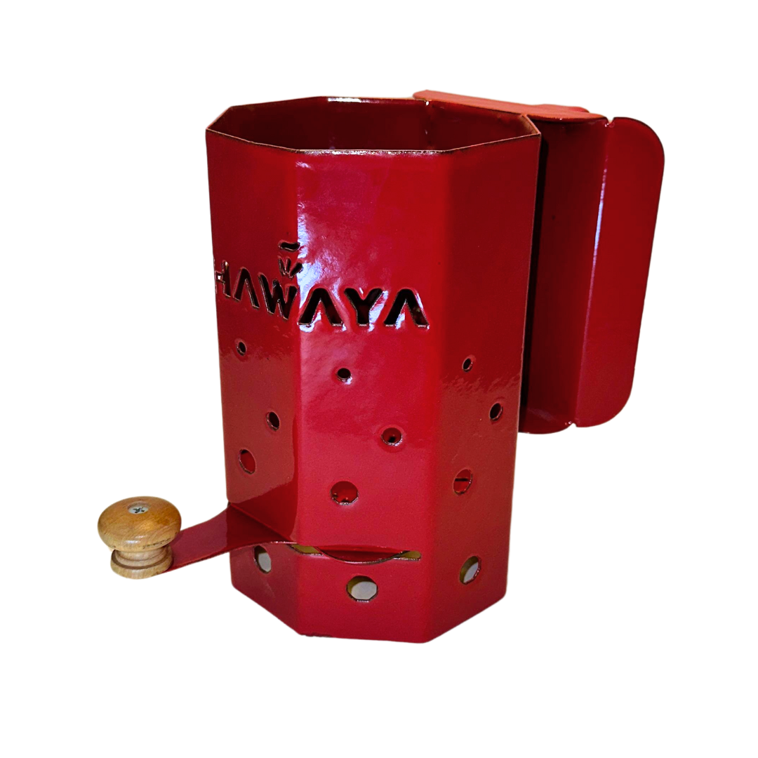 Charcoal Starter With Easy Release Enamel Coated - Small