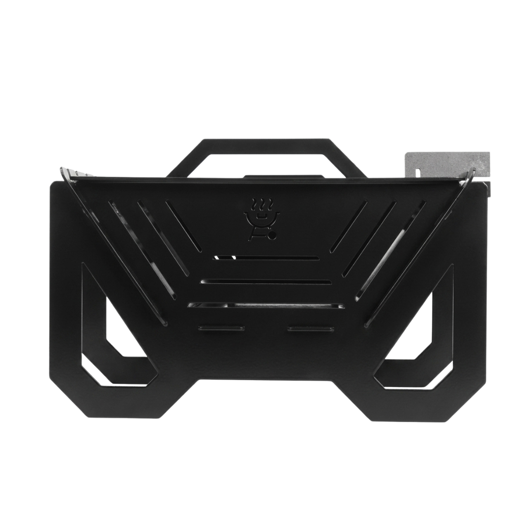 EasyGrill Charcoal Grill for Outdoor BBQ (Enamel Black)