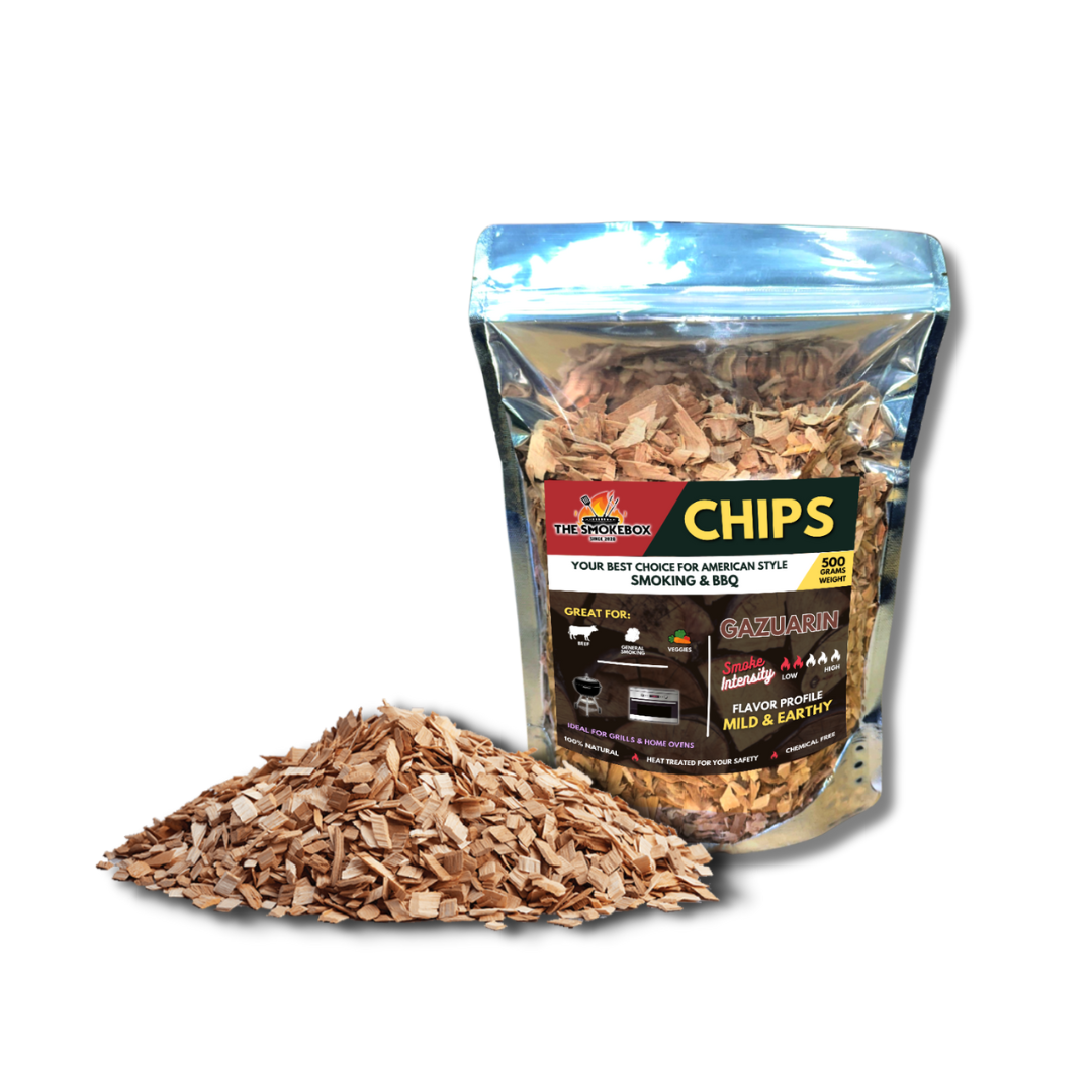 Gazuarin Wood Chips for BBQ and Smoking (She-Oak) 500g