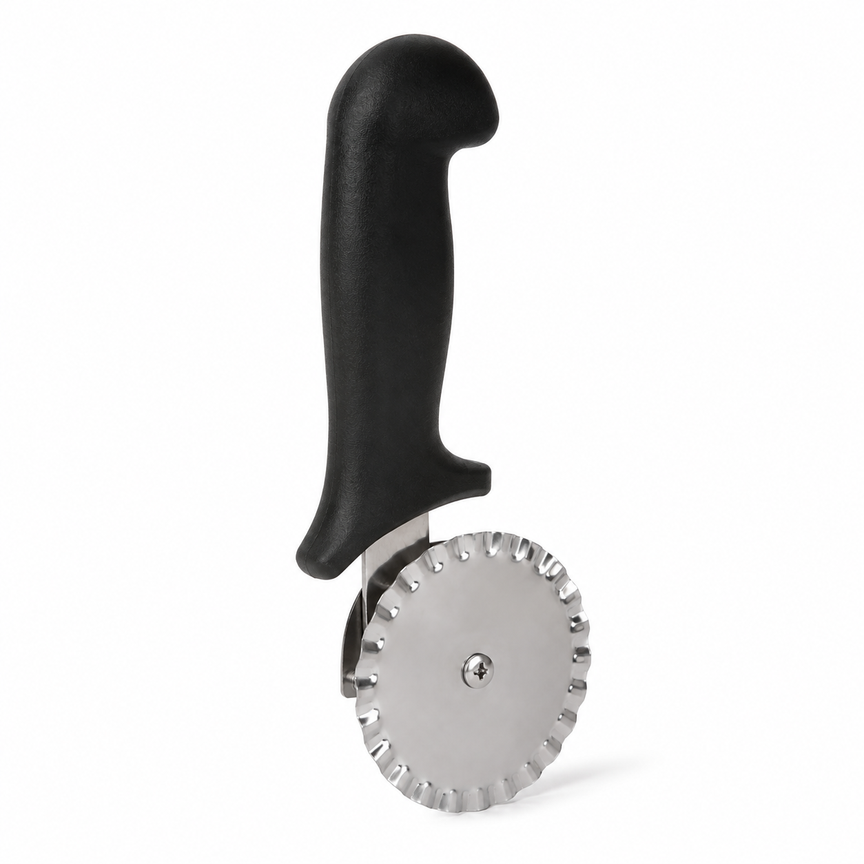 Stainless Steel Pizza Slicer with Serrated Edge