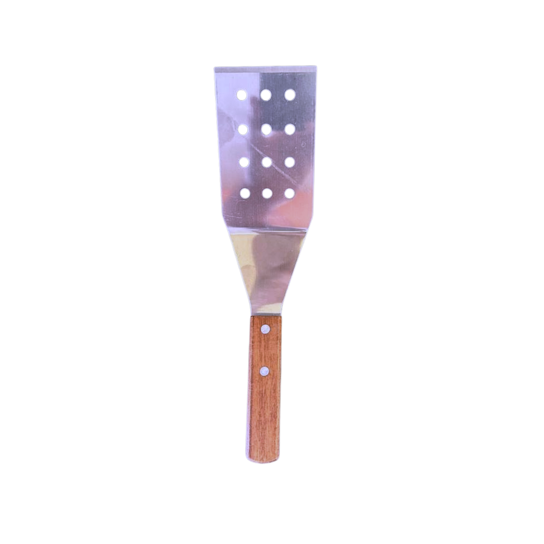 Stainless Steel Grilling Spatula for Flipping Burgers