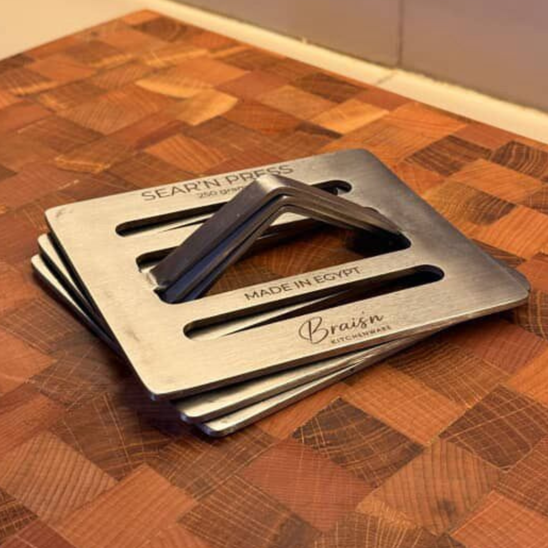 Steak Press Stainless Steel 250 Grams