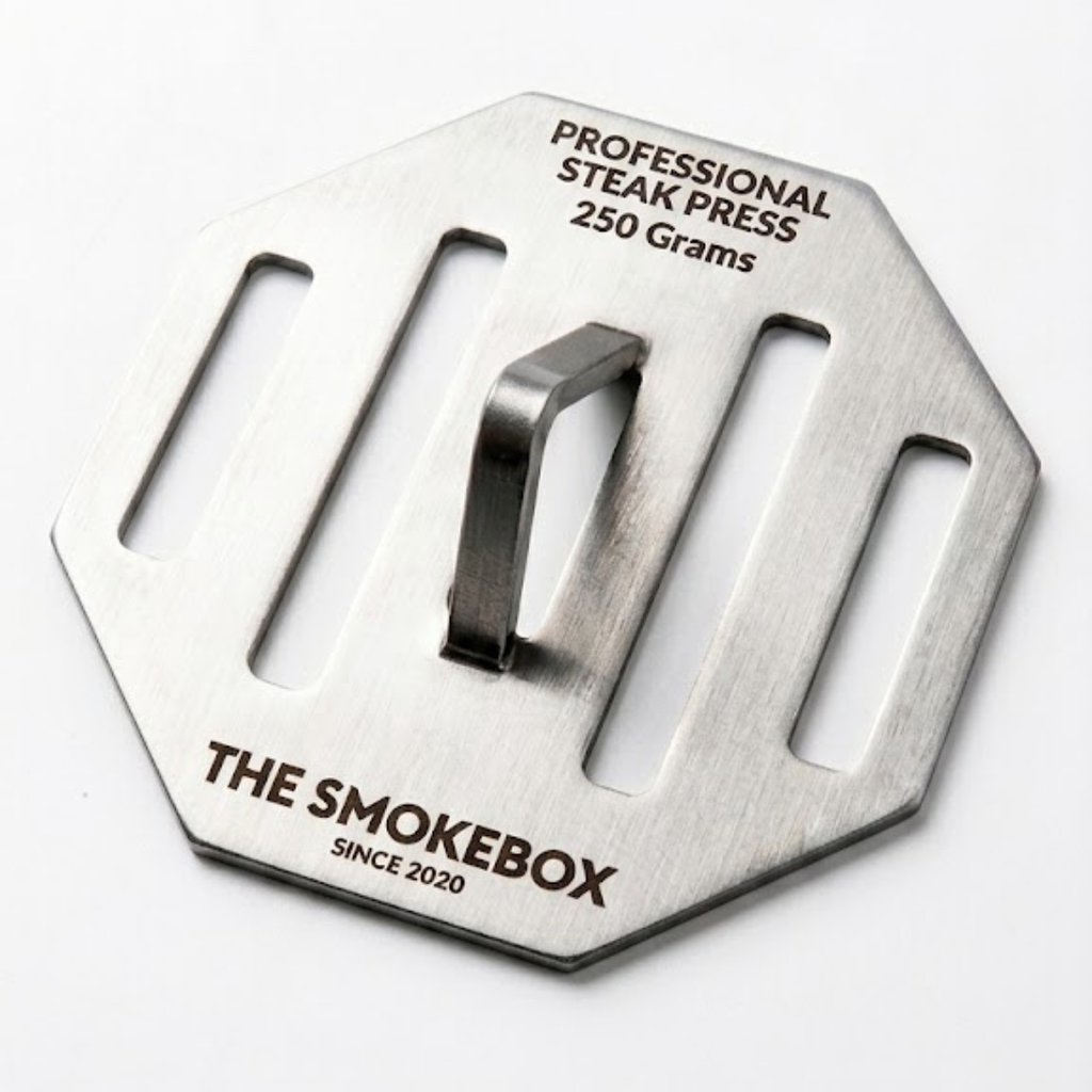 Octagonal Steak Press Stainless Steel 250 Grams