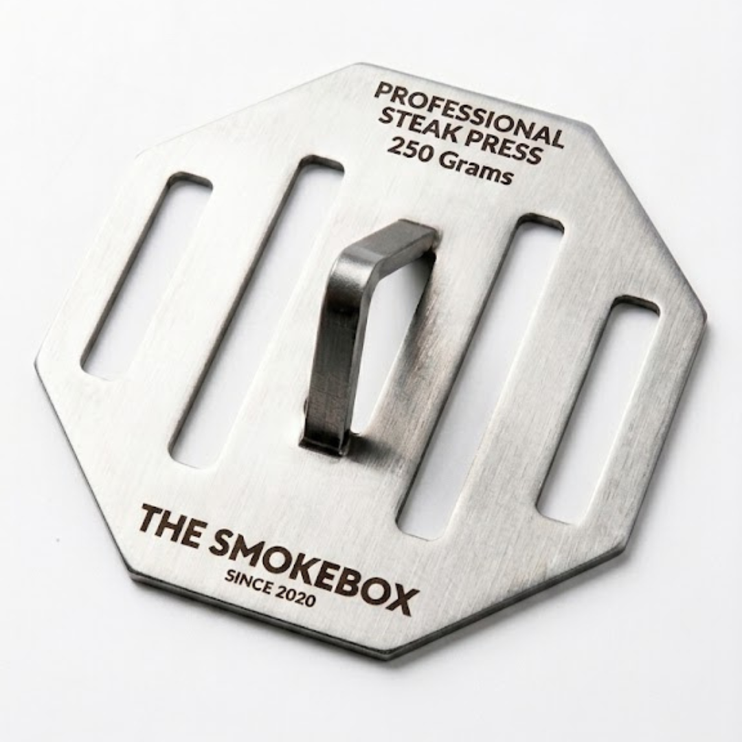 Octagonal Steak Press Stainless Steel 250 Grams