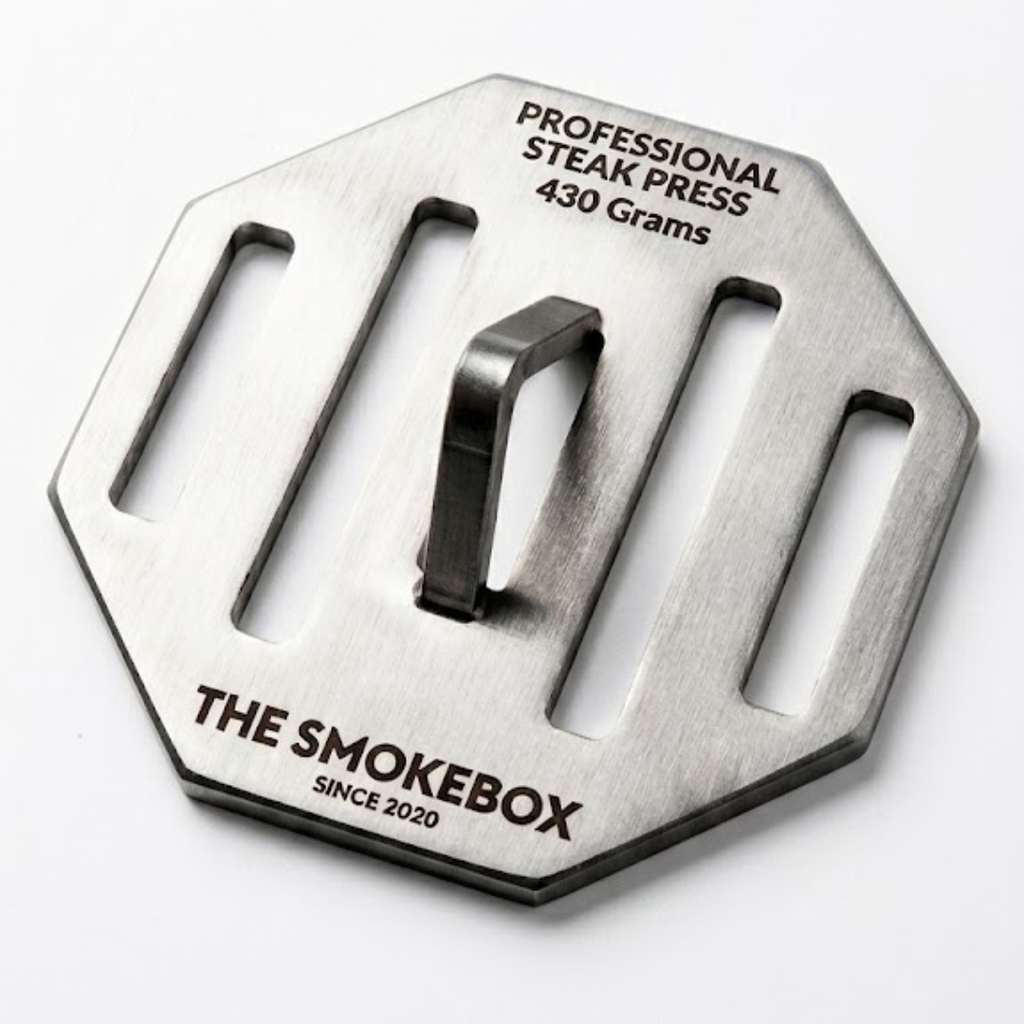 Octagonal Steak Press Stainless Steel 430 Grams