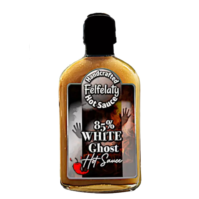 Felfelaty White Ghost Pepper Hot Sauce (4.5/5 Heat)